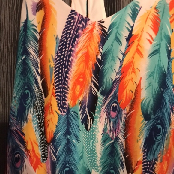 Pink Owl Boho Dress - Picture 2 of 4